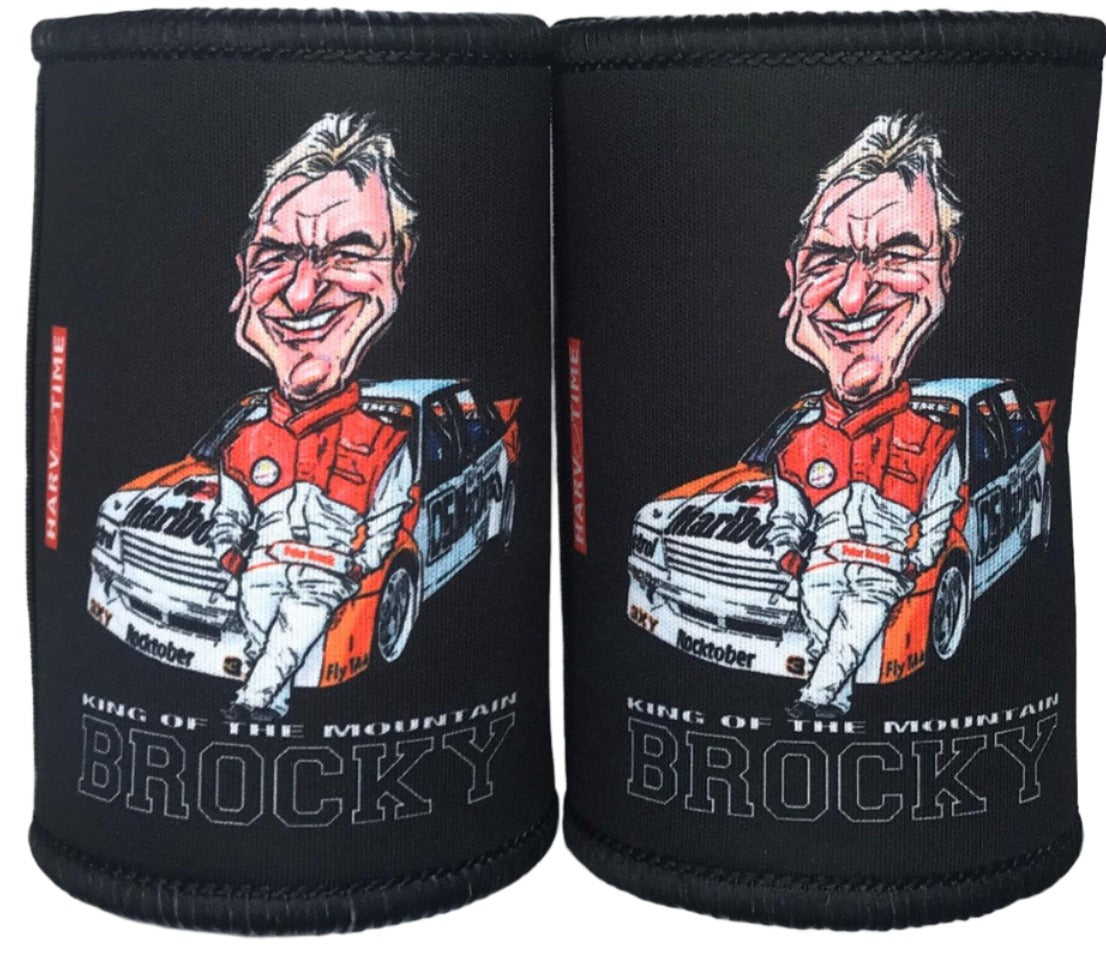 BLK PETER BROCK KING OF THE MOUNTAIN STUBBY HOLDER