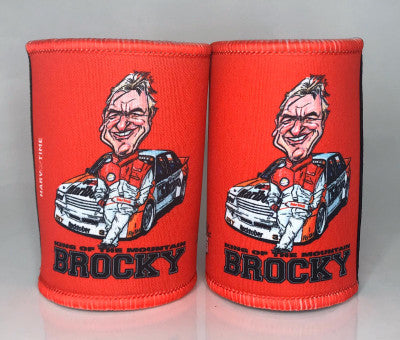 RED PETER BROCK KING OF THE MOUNTAIN STUBBY HOLDER