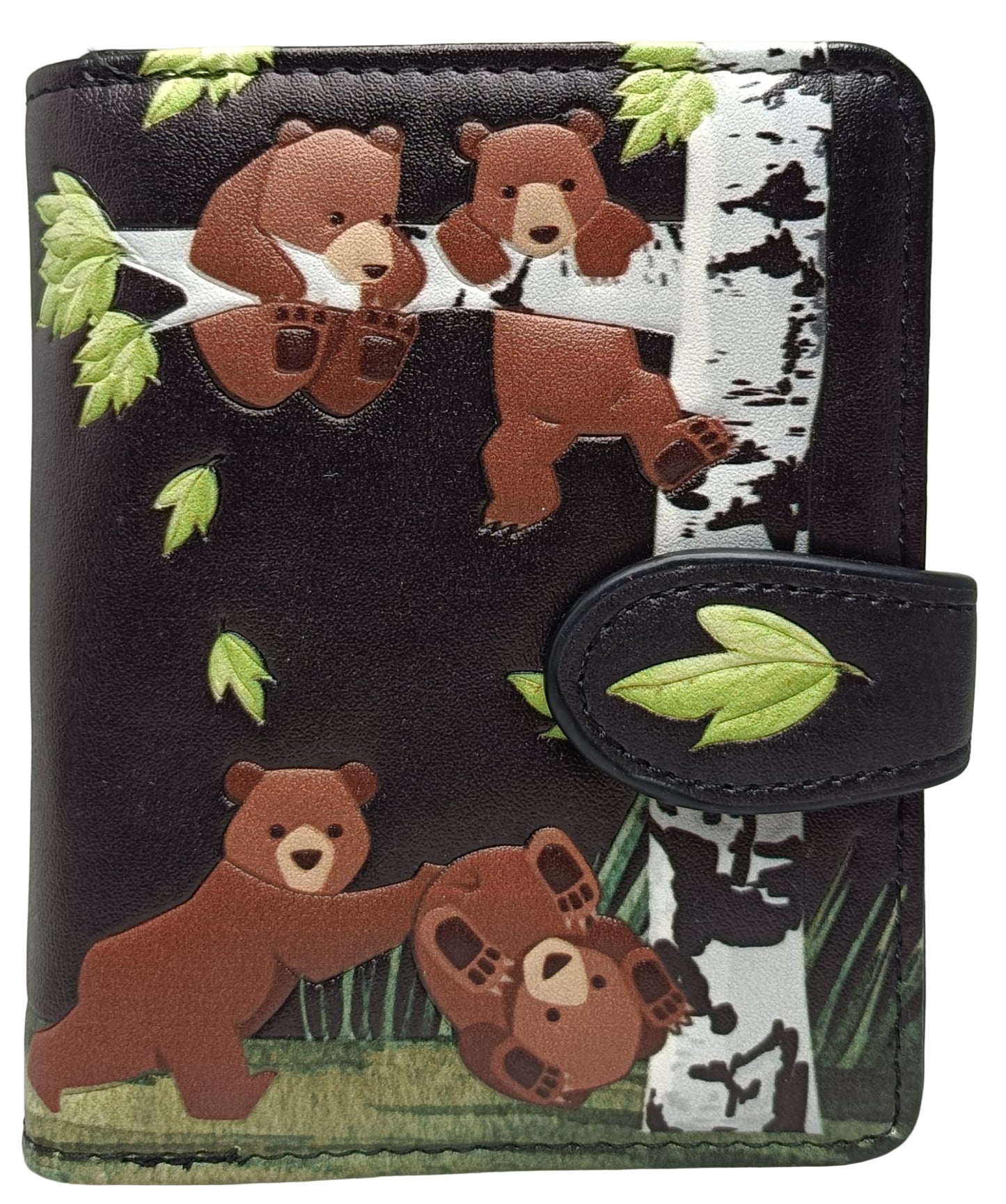 CRAZY BEARS BLK SMALL WAL