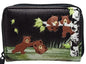 CRAZY BEARS COIN PURSE BLK