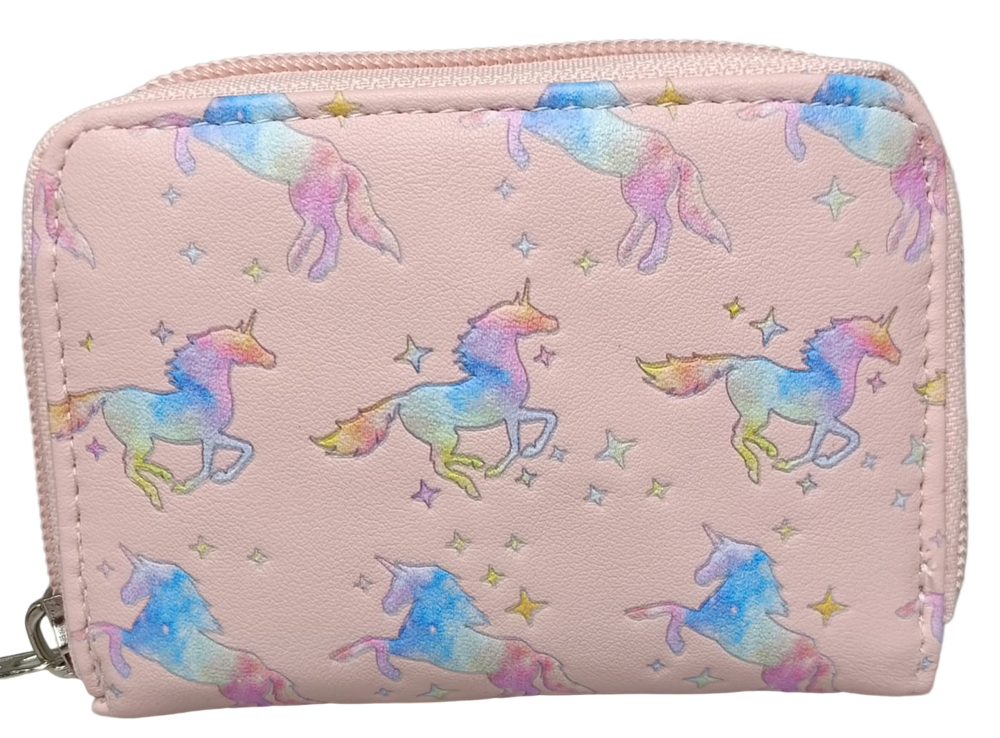 UNICORN PATTERN COIN PURSE PINK