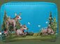 MOOSE BABIES COIN PURSE TEAL