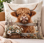 HIGHLAND COW -DAISY FENCE