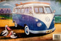 SURFS UP KOMBI CANVAS 20CM X 30CM