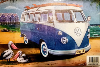 SURFS UP KOMBI CANVAS 20CM X 30CM