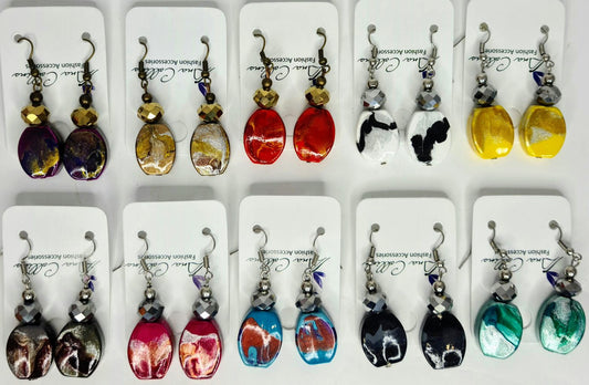 ASSORTED 10PC STYLE EAR RINGS