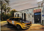 YELLOW/BLK TORANA MAGNET