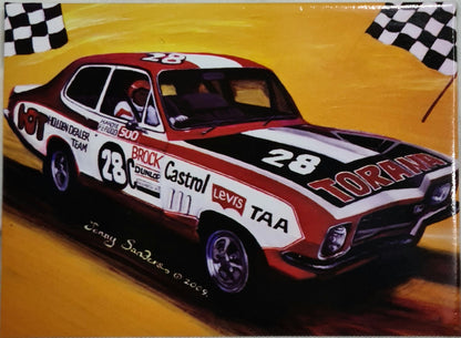 BROCK TORANA 28C FRIDGE MAGNET