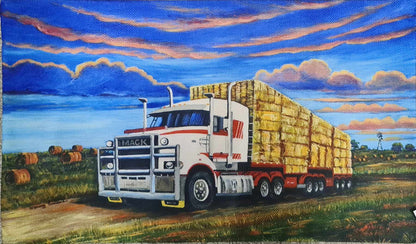 HAY TRUCK CUSHION 50X30CM