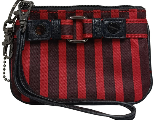 WRISTLET RED AND BLACK STRIPES