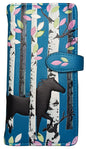 FOREST HORSE TEAL LGE LADIES WALLET