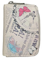 VINTAGE TIME COIN PURSE CREAM
