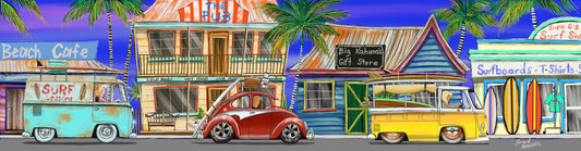 AUSSIE BEACH KOMBI AND BUG SCENE BAR RUNNER