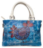 SINGLE CHICKEN TEAL TOTE