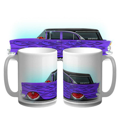 PURPLE EK WAGON COFFEE MUG