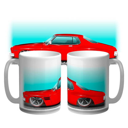 RED HQ MONARO COFFEE MUG