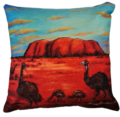 EMU  CUSHION COVER + INSERT 45cm x 45cm