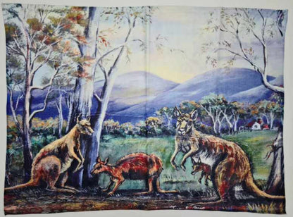 KANGAROO TEA TOWEL 70CM X 50CM