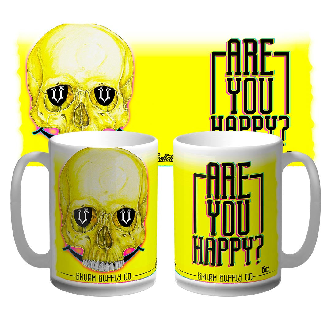 SMVRK HAPPY YELLOW MUG