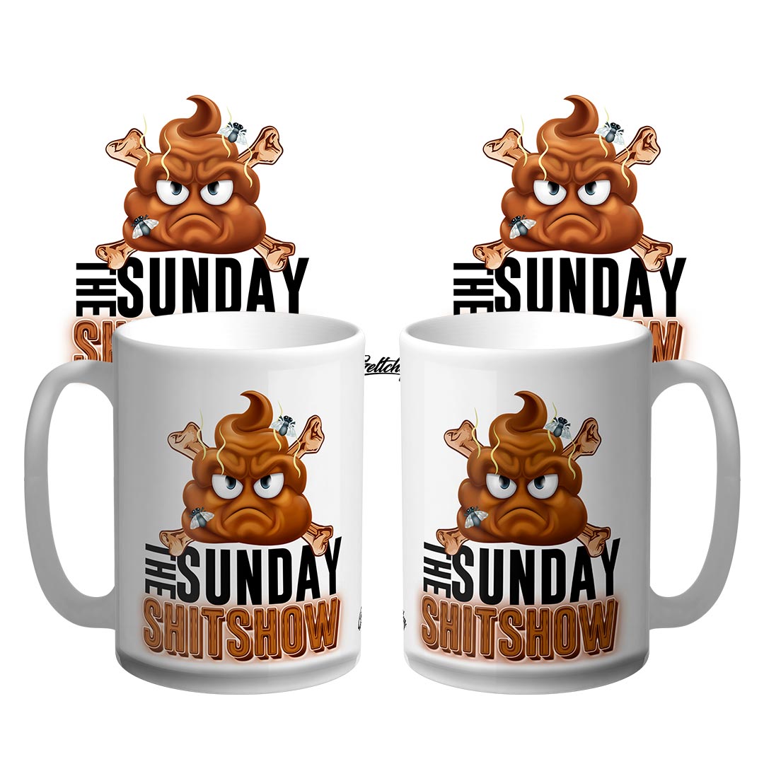 THE SUNDAY SHITSHOW MUG