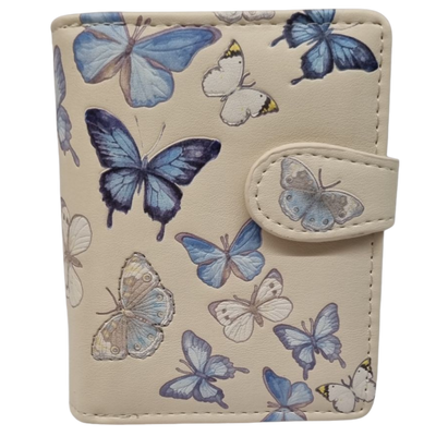 BUTTERFLIES IN CREAM LADIES WALLET