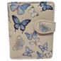 BUTTERFLIES IN CREAM LADIES WALLET