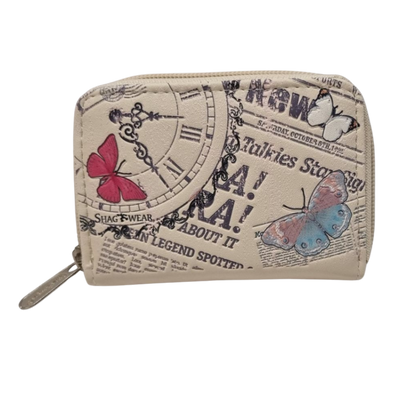 VINTAGE TIME COIN PURSE CREAM