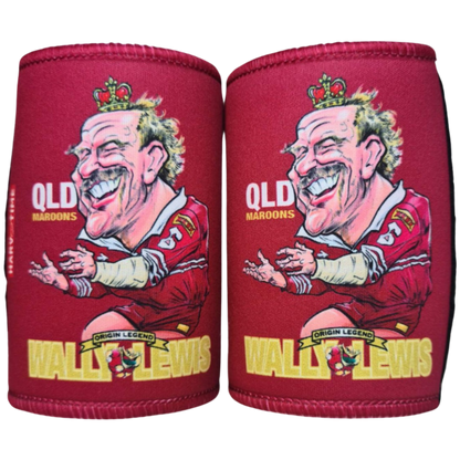 QLD WALLY LEWIS STUBBY COOLER