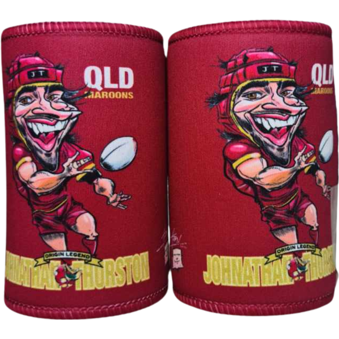 QLD JOHNATHAN THURSTON STUBBY COOLER