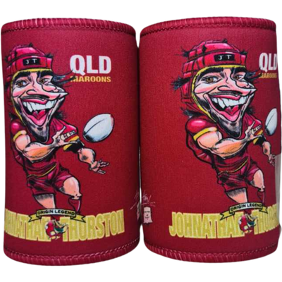 QLD JOHNATHAN THURSTON STUBBY COOLER