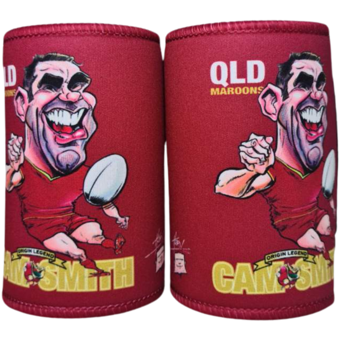 QLD CAM SMITH STUBBY COOLER