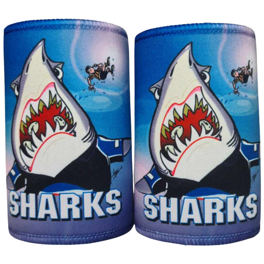 SHARKS STUBBY COOLER