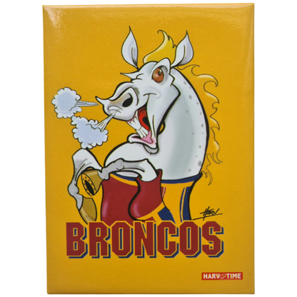 BRONCOS FRIDGE MAGNET