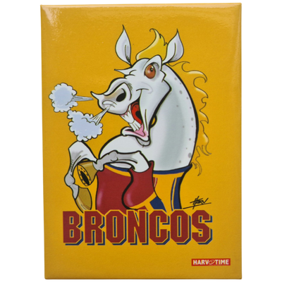 BRONCOS FRIDGE MAGNET