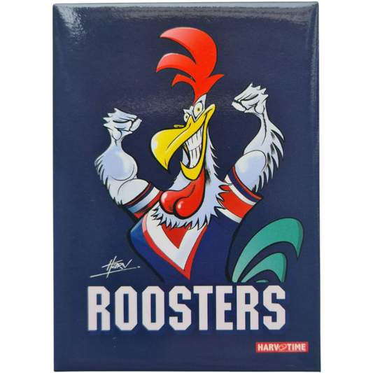 ROOSTERS FRIDGE MAGNET