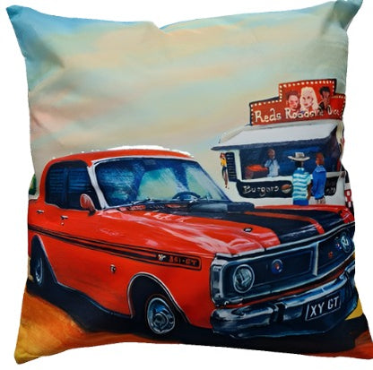 RED GTHO CUSHION +INSERT