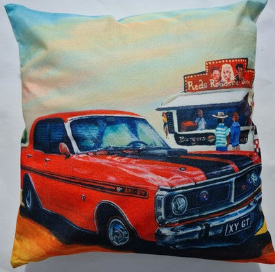 RED GTHO CUSHION +INSERT