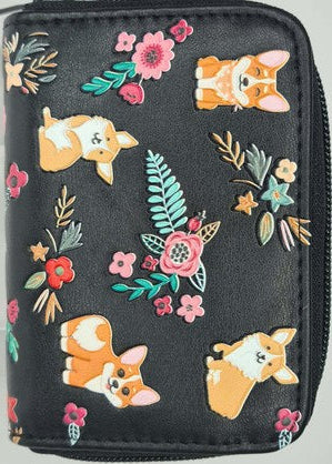 CORGI PATTERN COIN PURSE