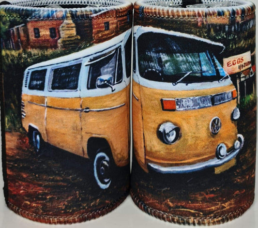 MUSTARD KOMBI STUBBY COOLER