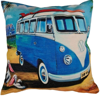 SURFS UP KOMBI CUSHION + INSERT 45CM X 45CM