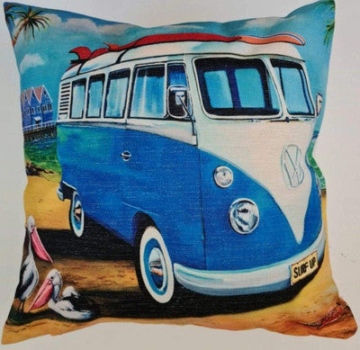 SURFS UP KOMBI CUSHION + INSERT 45CM X 45CM