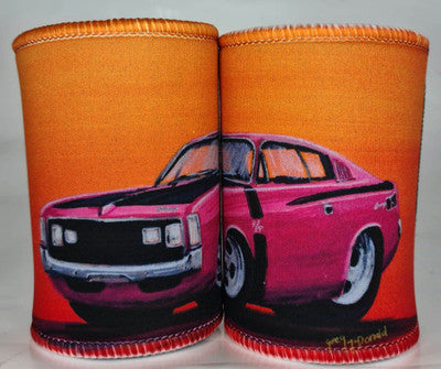 CHARGER R/T PINK STUBBY HOLDER