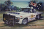 AUSSIE UTE CANVAS 20X30CM